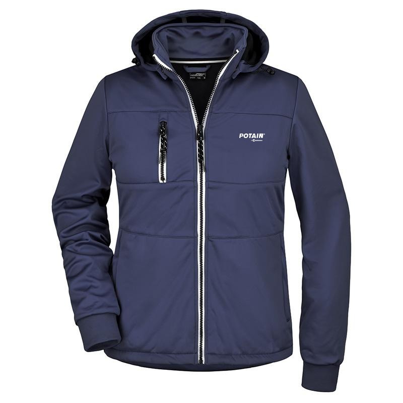 Veste softshell femme avec capuche